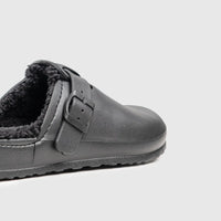Hush Puppies Soft Style Desi Fur Ladies Slippers SSL01280 Black