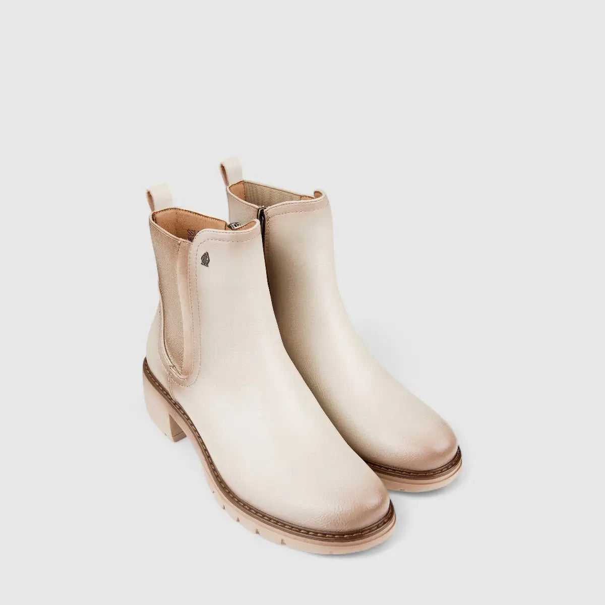 Hush Puppies Soft Style Ladies Chelsea Boot Isamu SSL01633 Bone DK8