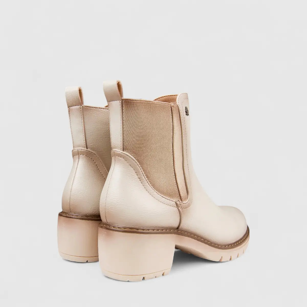 Hush Puppies Soft Style Ladies Chelsea Boot Isamu SSL01633 Bone DK8