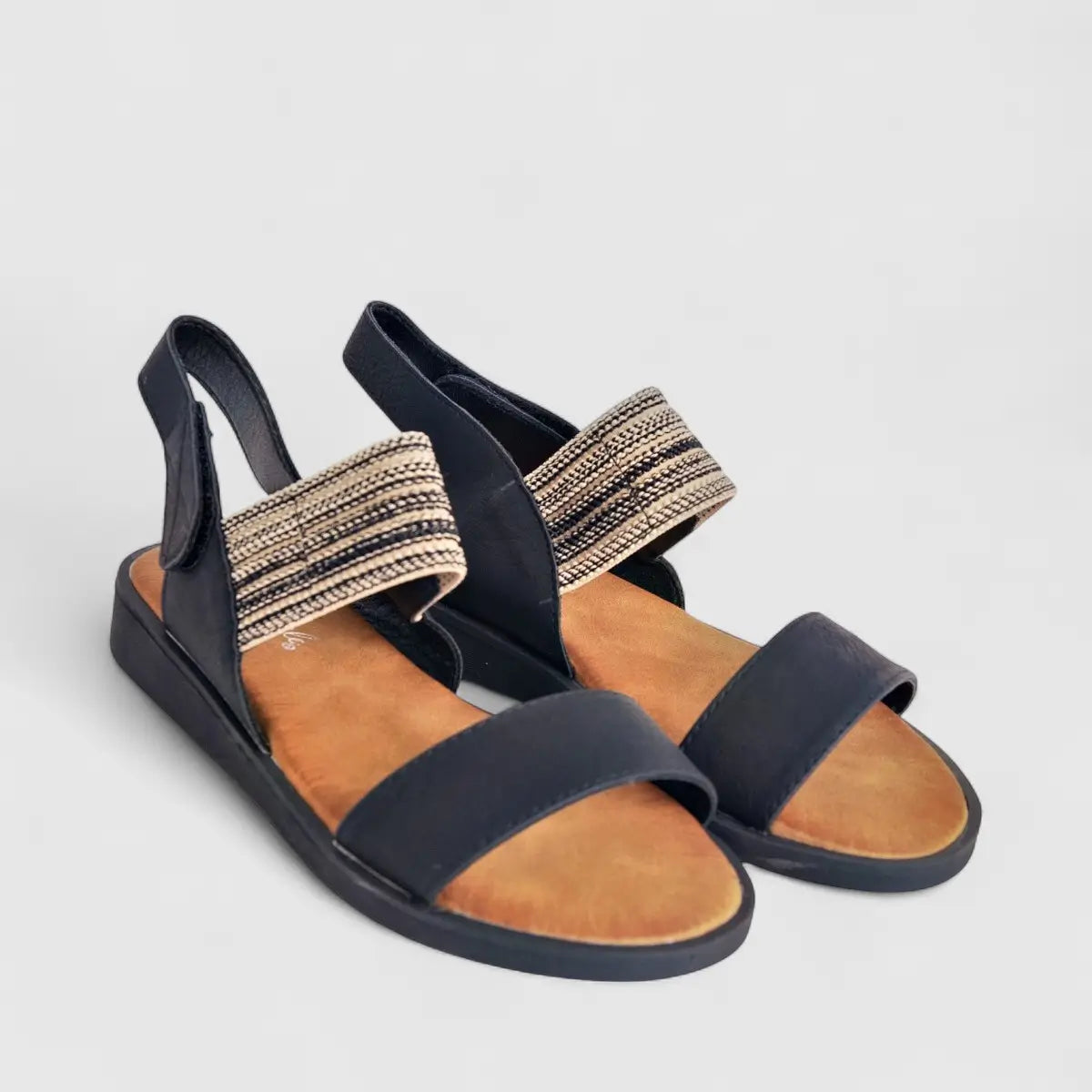 Hush Puppies Soft Style Ladies Comfort Sandal Chita SSL01572 Black SS313