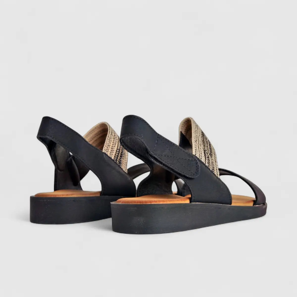 Hush Puppies Soft Style Ladies Comfort Sandal Chita SSL01572 Black SS313
