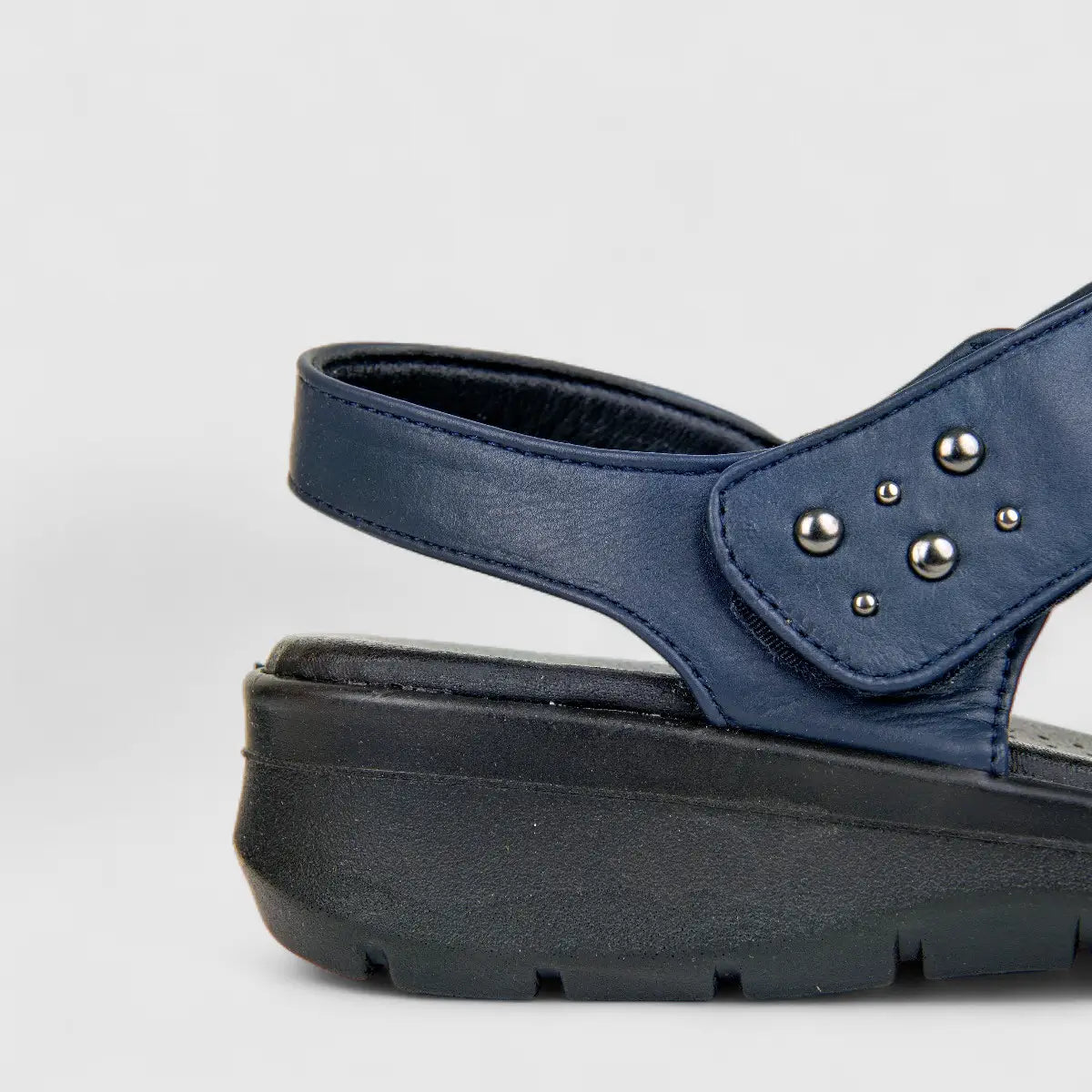 Hush Puppies Soft Style Ladies Comfort Sandal Obamia Mono SSL01558 Navy SS378