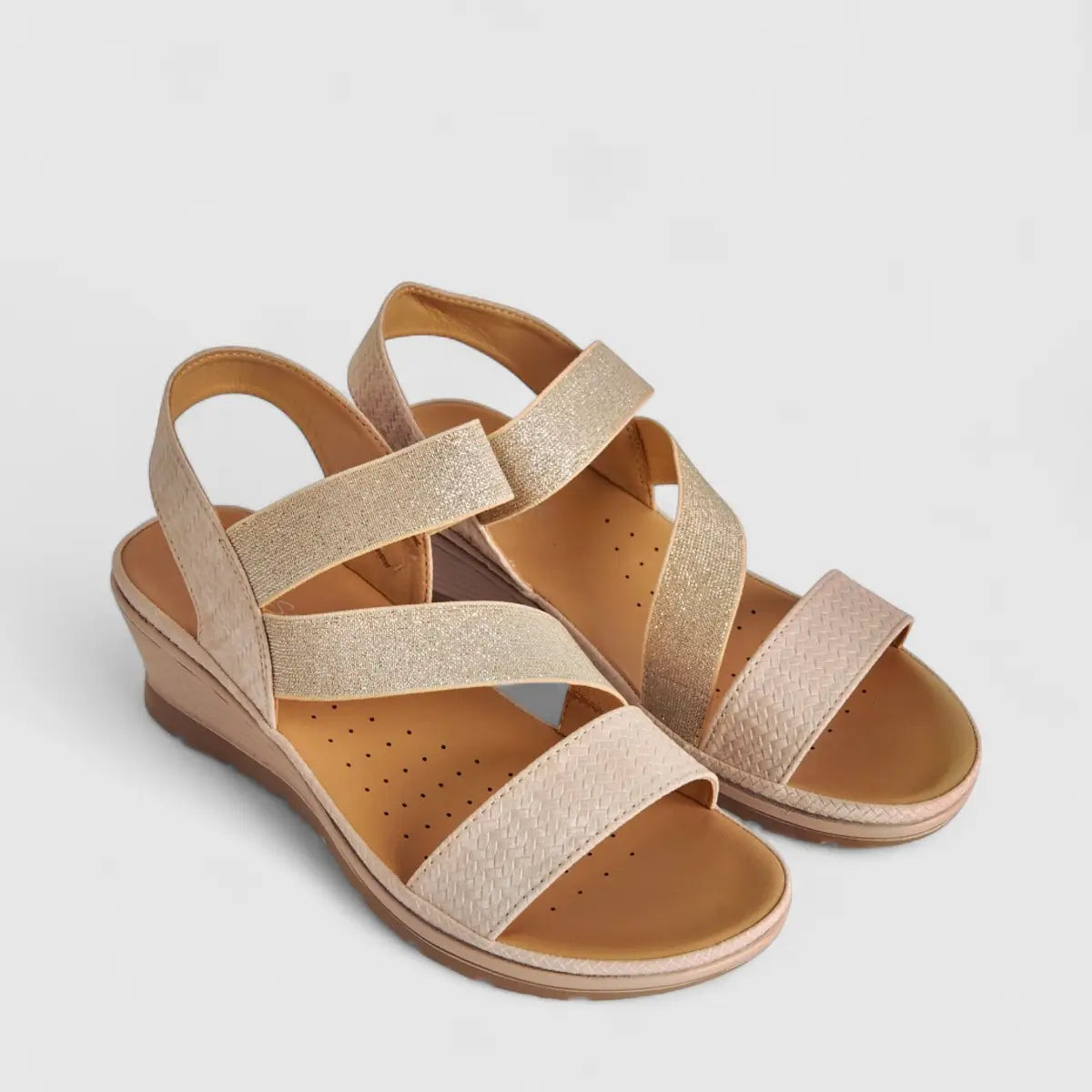 Hush Puppies Soft Style Ladies Comfort Sandal Promise SSL01551 Stone SS279