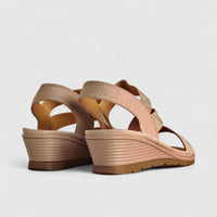 Hush Puppies Soft Style Ladies Comfort Sandal Promise SSL01551 Stone SS279