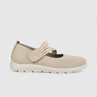 Hush Puppies Soft Style Soft Bartan Ladies Comfort Pump SSL01612 Beige SS349