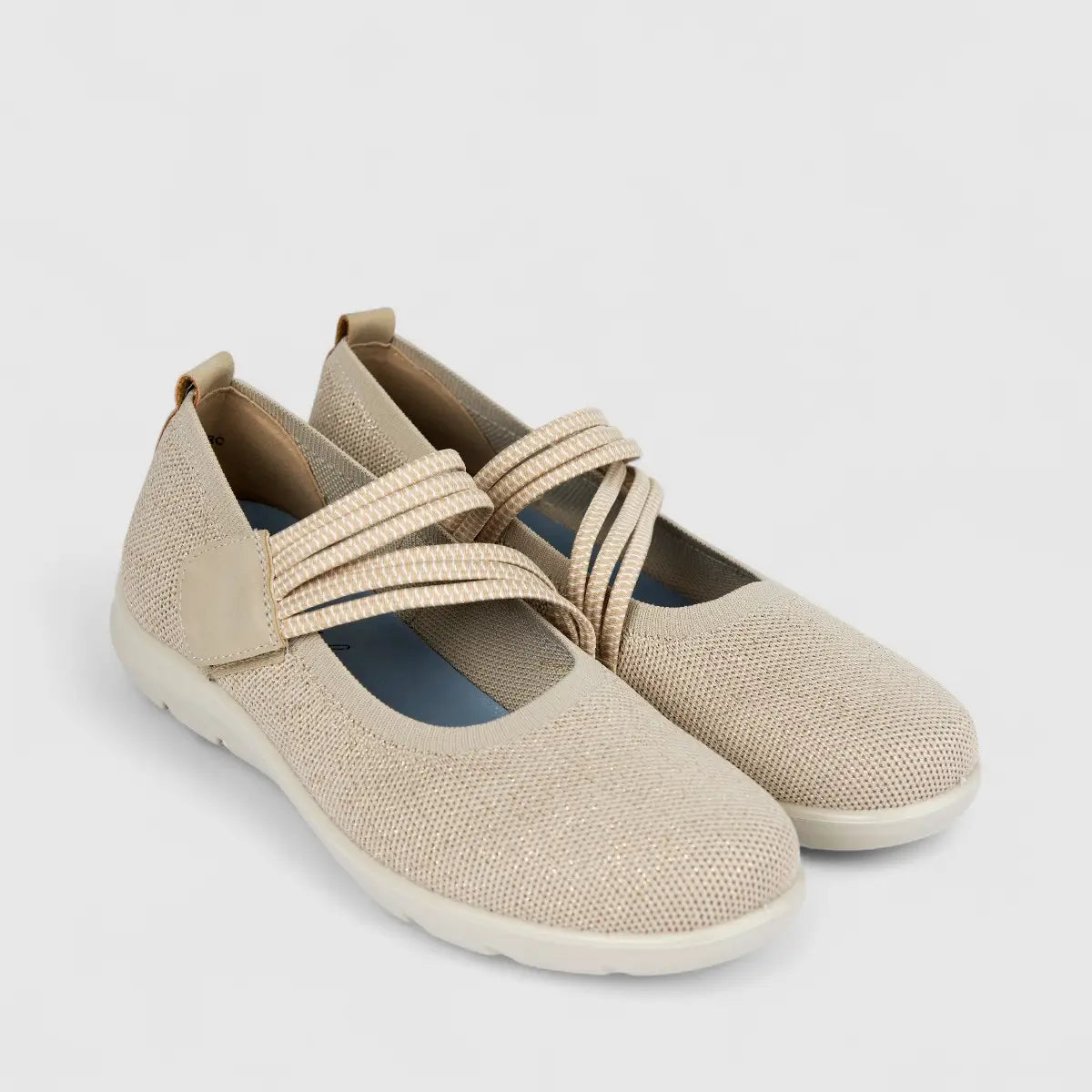 Hush Puppies Soft Style Soft Bartan Ladies Comfort Pump SSL01612 Beige SS349