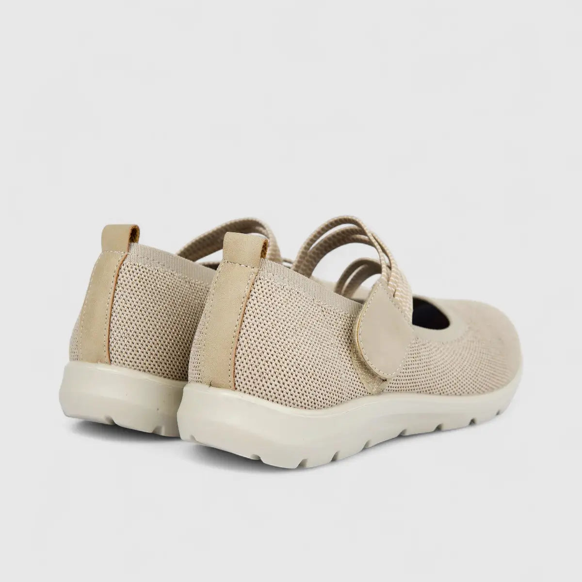 Hush Puppies Soft Style Soft Bartan Ladies Comfort Pump SSL01612 Beige SS349