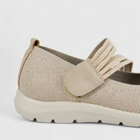 Hush Puppies Soft Style Soft Bartan Ladies Comfort Pump SSL01612 Beige SS349