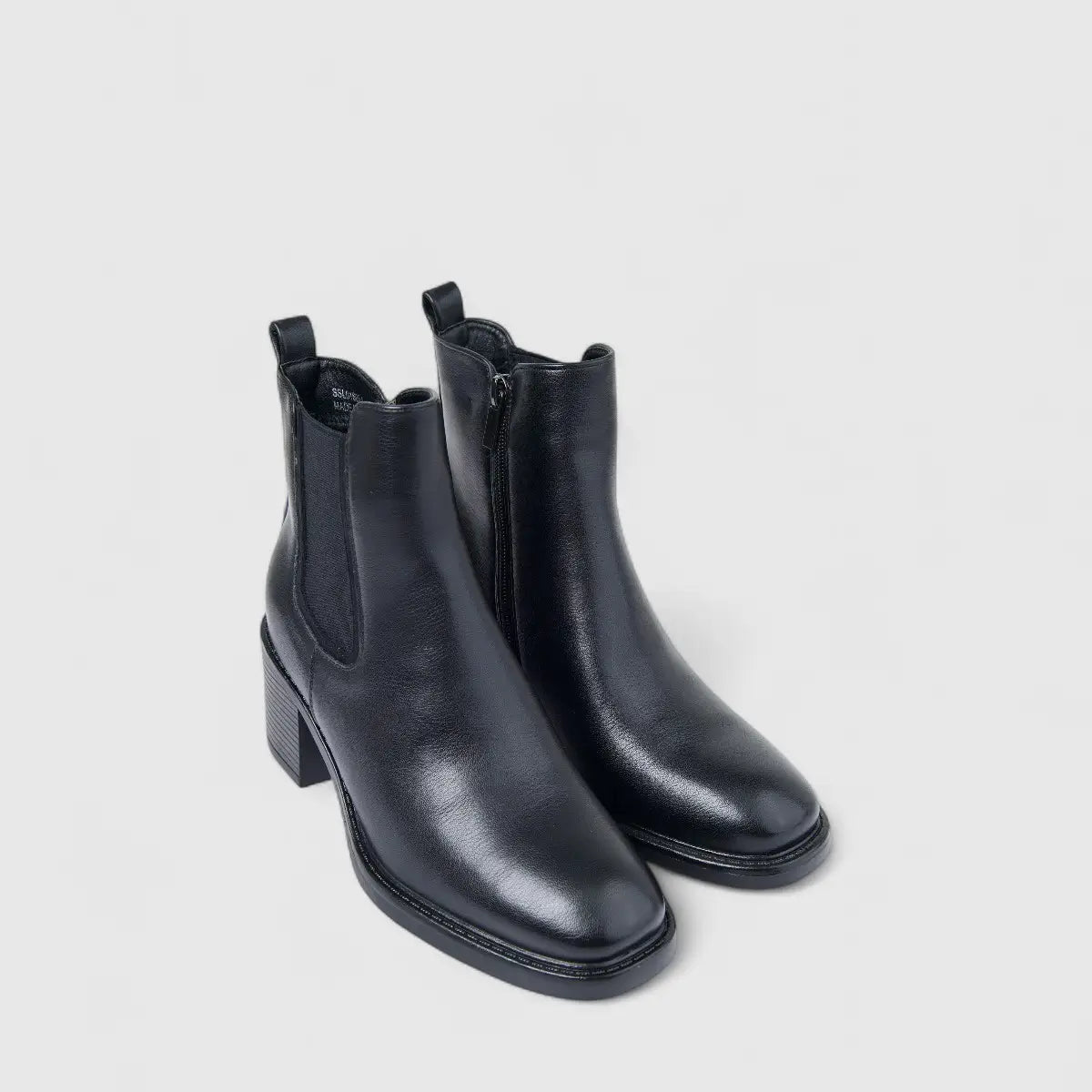 Hush Puppies Soft Style Soft Carolena Ladies Ankle Boot SSL01605 Black DK5