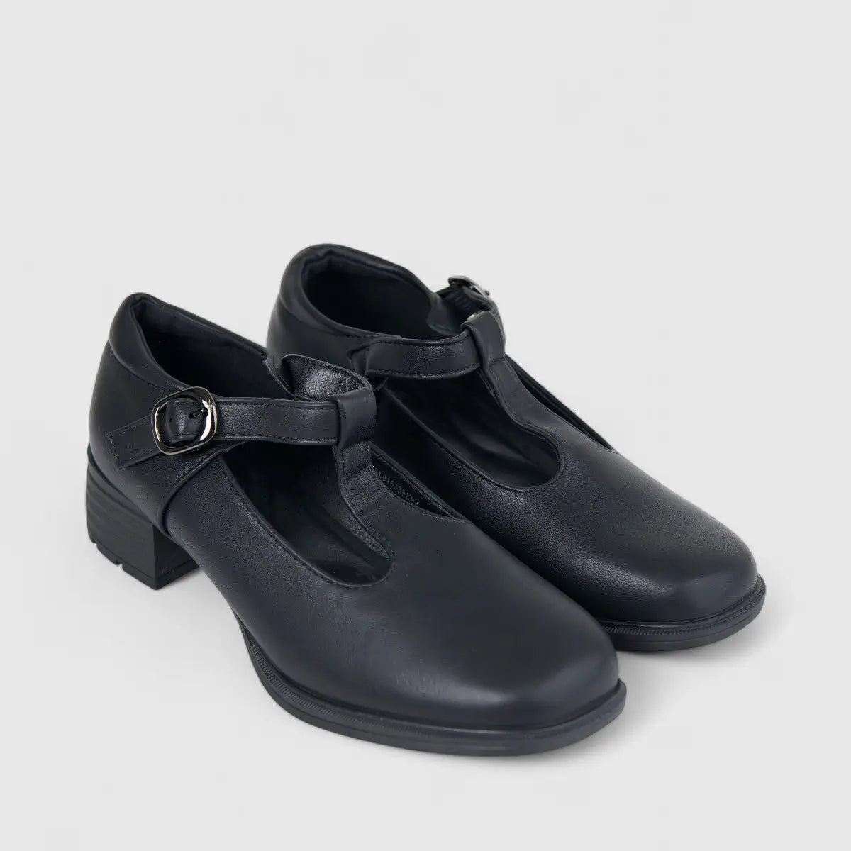 Hush Puppies Soft Style Hansel T-Bar Pump, Black