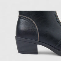 Hush Puppies Soft Style Soft Haruka Ladies Ankle Boot SSL01635 Black DK6