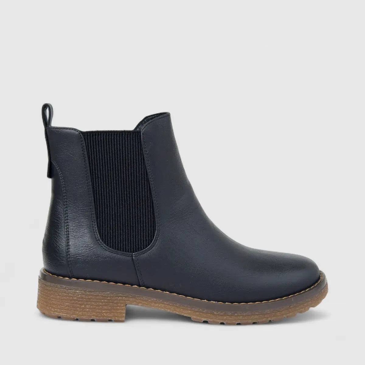 Hush Puppies Soft Style Soft Belinda Ladies Chelsea Boot SSL01514 Black DK2
