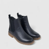 Hush Puppies Soft Style Soft Belinda Ladies Chelsea Boot SSL01514 Black DK2