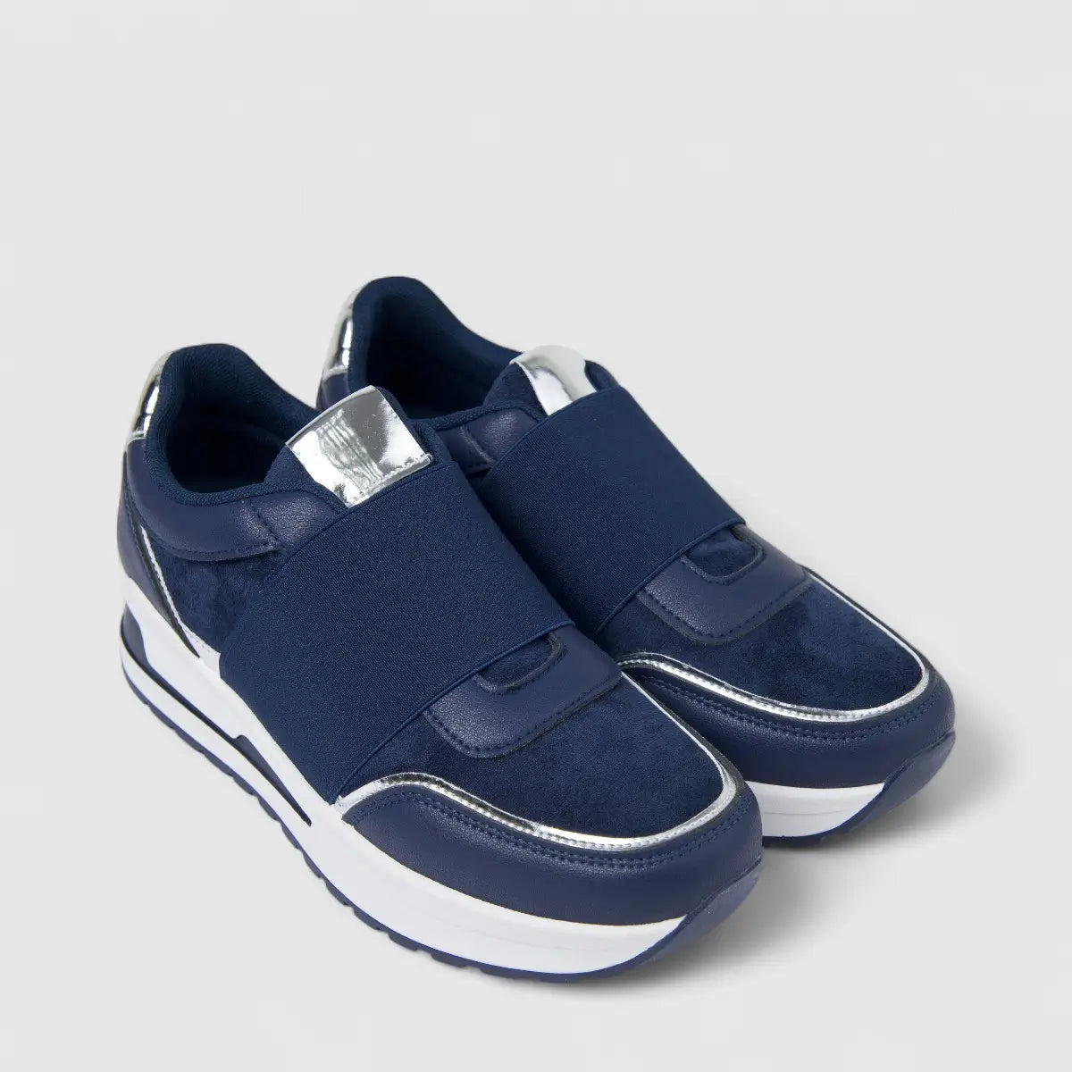 Hush Puppies Soft Style Soft Patricia Ladies Sneaker SSL01602 Navy SS346
