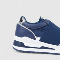 Hush Puppies Soft Style Soft Patricia Ladies Sneaker SSL01602 Navy SS346