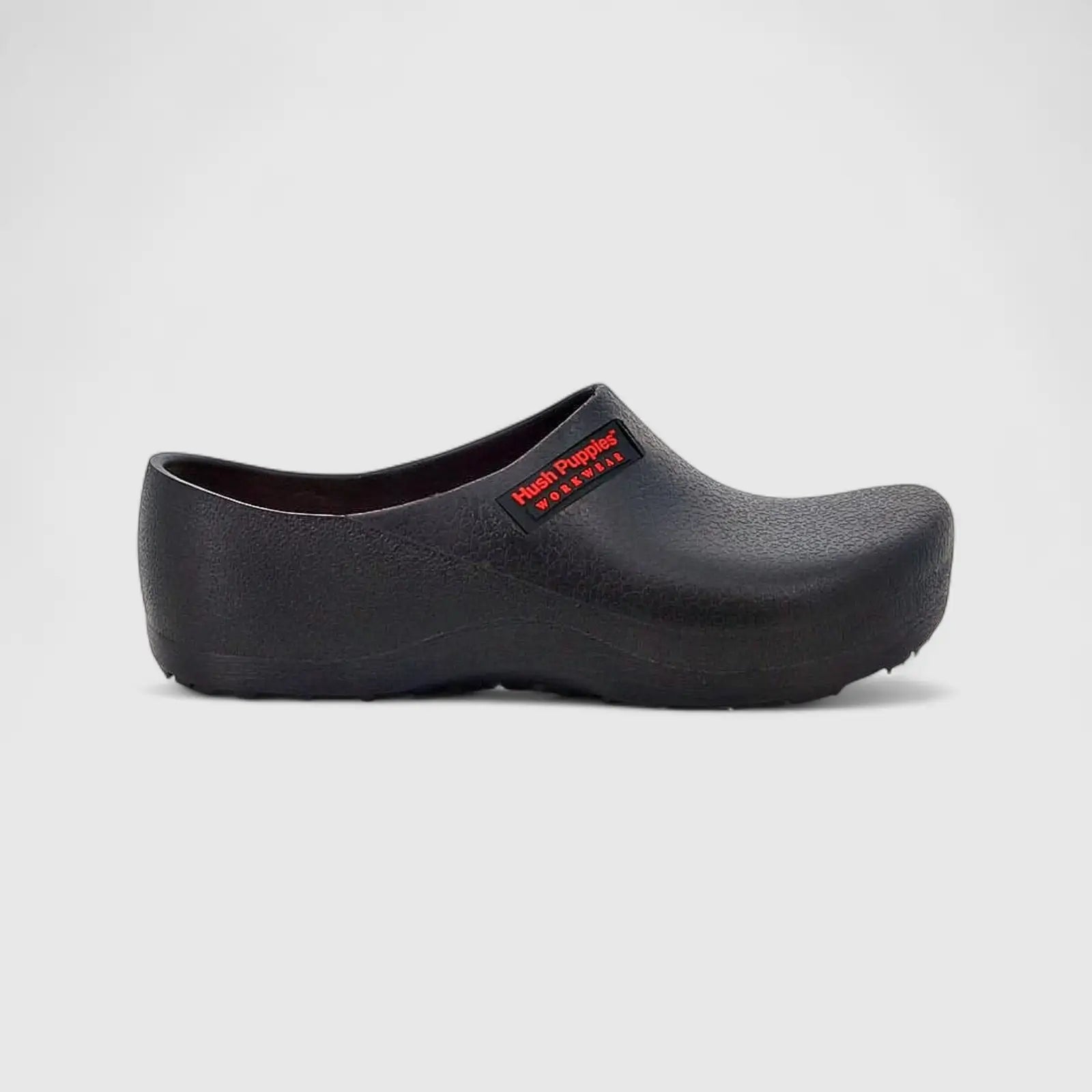 Hush Puppies Unisex (UK3 TO UK13) Workwear Clog HPU02212 Black