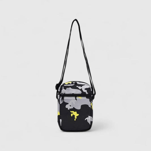 Cat Rodney Mini Shoulder Bag 84059-634 Aop Camo Black/Grey/Yellow