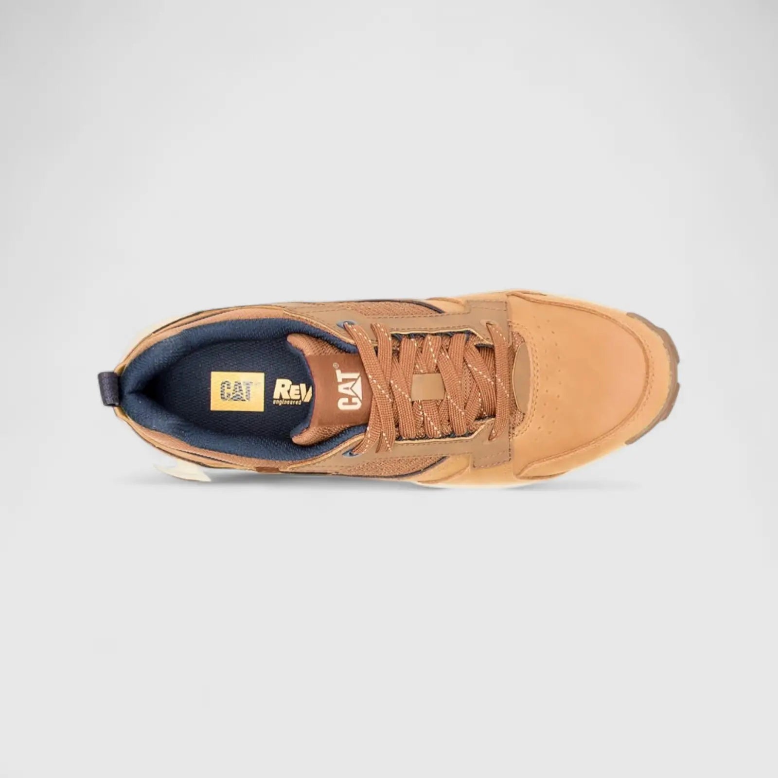 Cat Men's Grapple Leather P726651 Nuthatch CT363