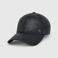 Cat Faux Leather Hat 4090204-10158 Black