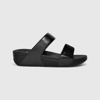 Fit Flop Ladies Comfort Sandal Lulu Crystal Embellished Slide EC4-090 Black FP108