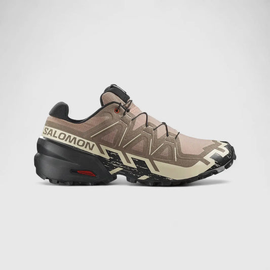 Salomon Men's Sneaker Speed Cross 6 478110 Natural/Black/Almond Milk SL36