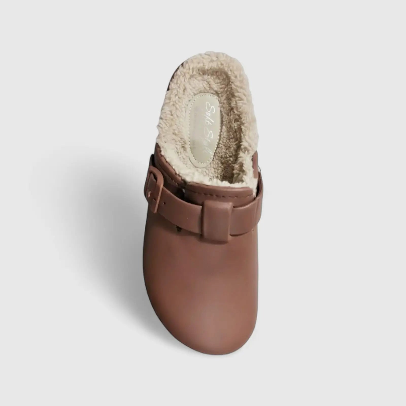 Hush Puppies Soft Style Desi Fur Slippers SSL01280 Brown