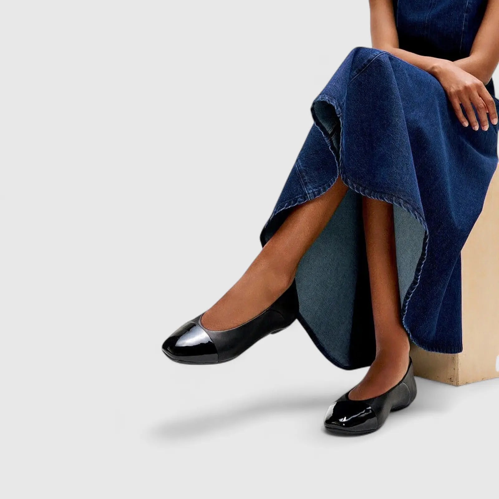 Fit Flop Ladies Comfort Pump Danser Ballet E3O-090 Black FP114