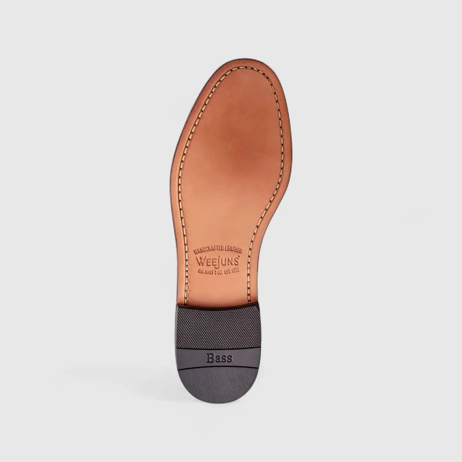 Bass Men's Loafer Weejun Ornament BA91045E Wine BF10
