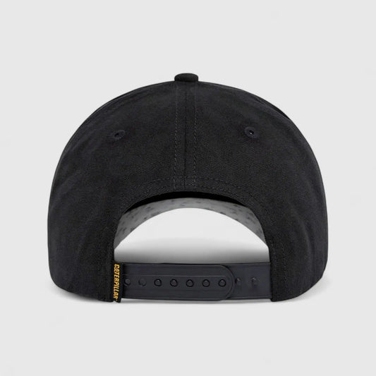 Cat Brushed Canvas Design Mark Cap 1090094-10158 Black