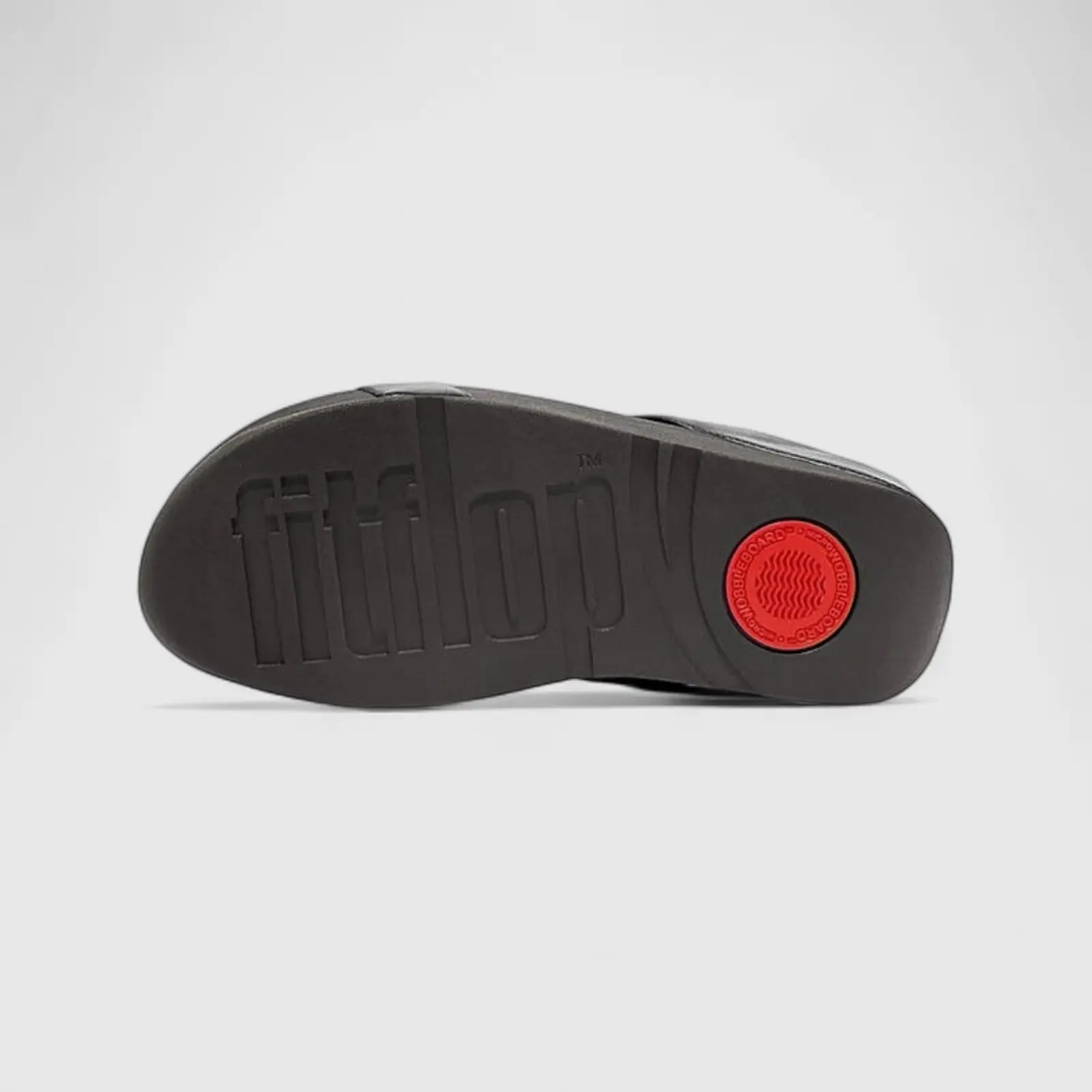 Fit Flop Ladies Comfort Sandal Halo Met H-Bar HJ2-B06 Pewter FP100