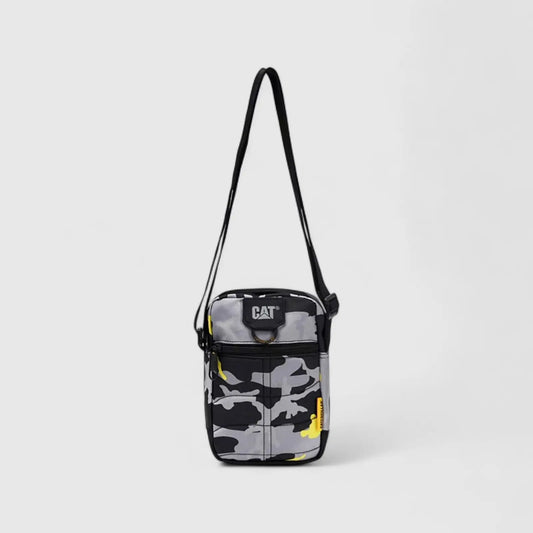 Cat Rodney Mini Shoulder Bag 84059-634 Aop Camo Black/Grey/Yellow