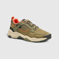 Cat Men's Grapple Leather P726653 Dark Olive CT374