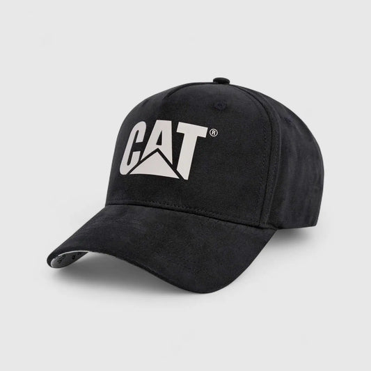 Cat Brushed Canvas Design Mark Cap 1090094-10158 Black
