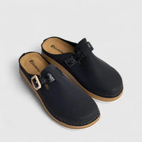 Inblu Ladies Comfort Clog GS000054 Black AL49