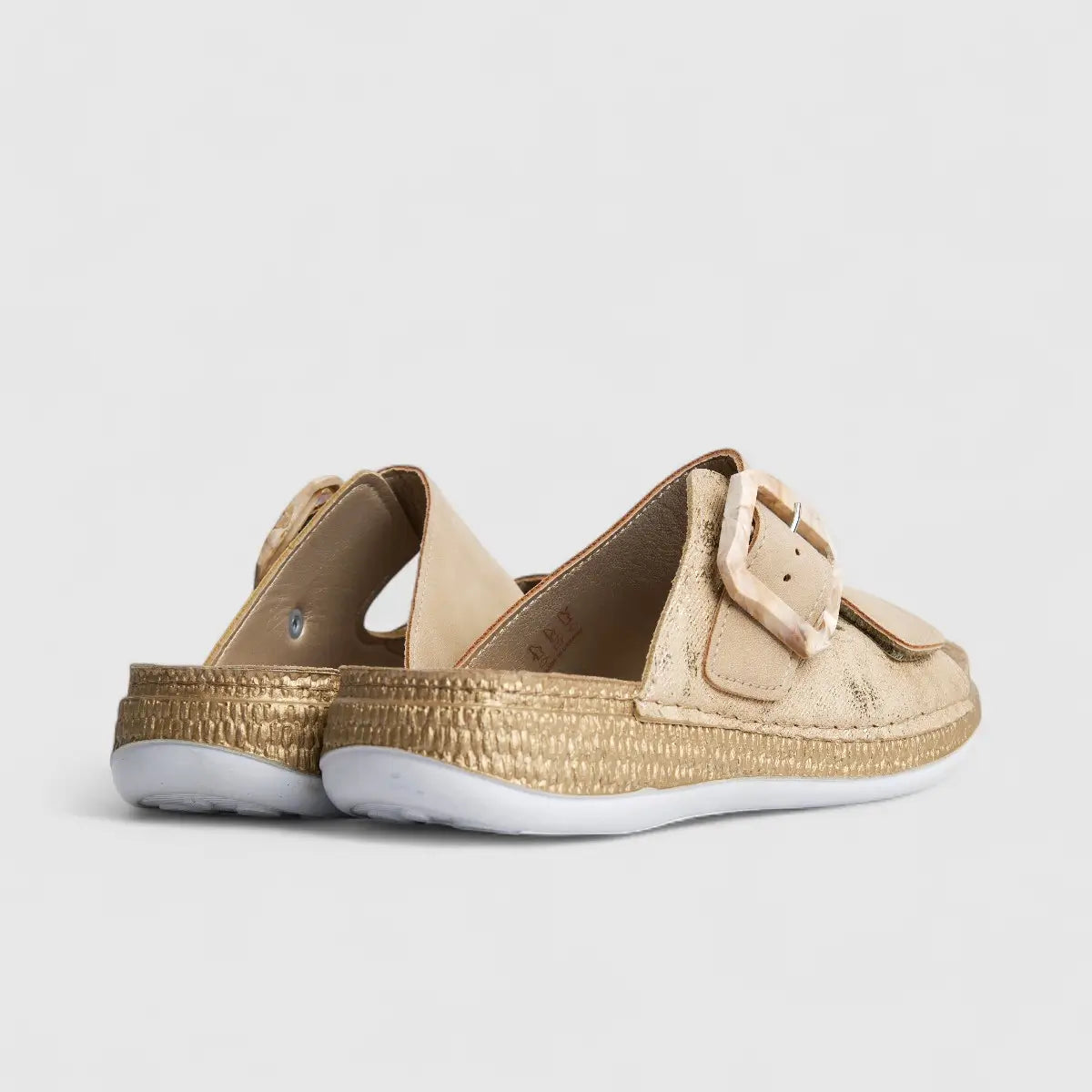 Inblu Ladies Comfort Push In Sandal MK000013 Sand AL50