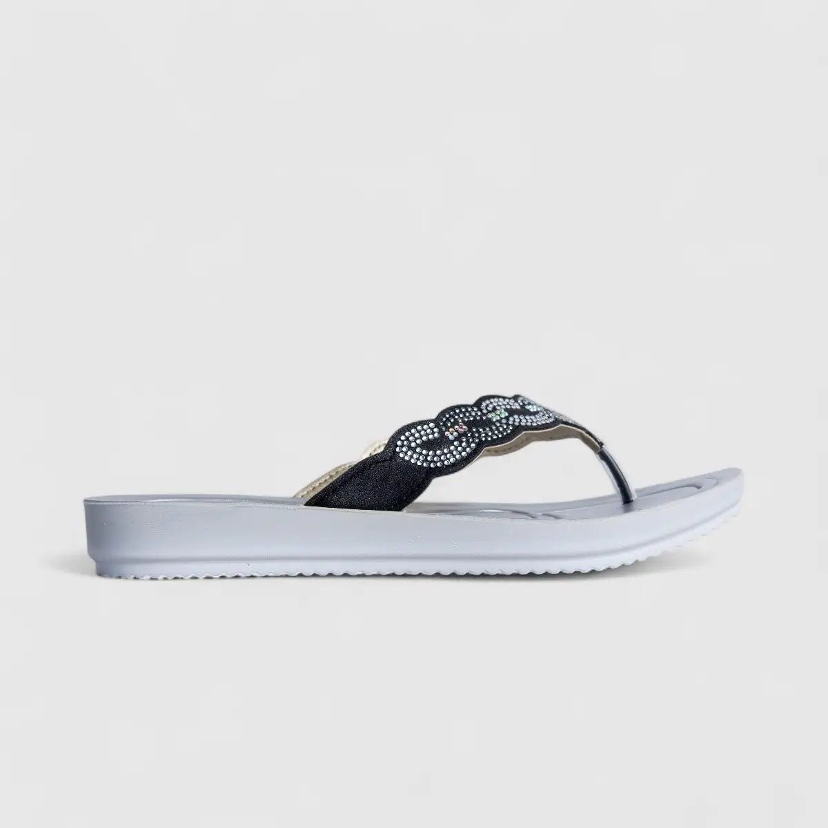 Inblu Ladies Comfort Sandal BM000071 Black AL34