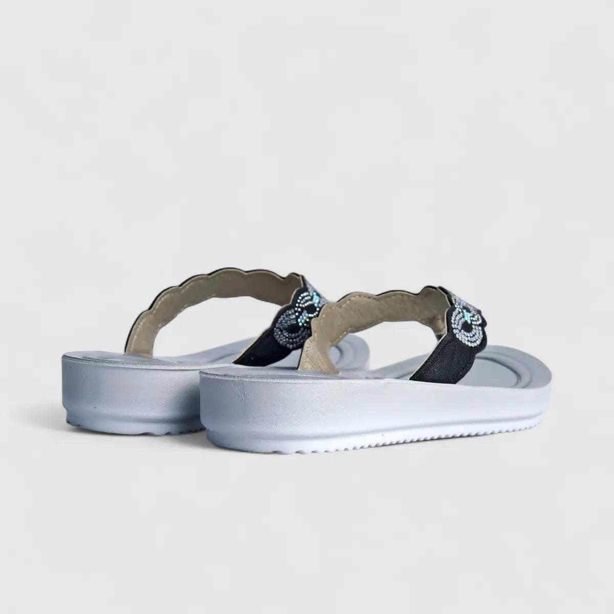 Inblu Ladies Comfort Sandal BM000071 Black AL34