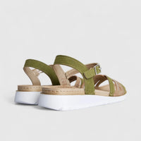 Inblu Ladies Comfort Sandal CN000048 Green Multi AL39