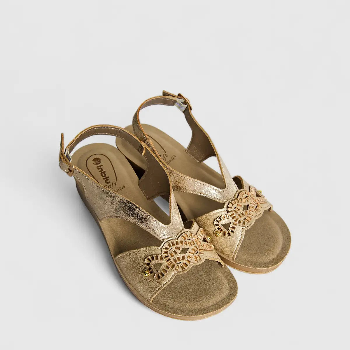 Inblu Ladies Comfort Sandal SE000016 Sand AL29