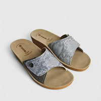 Inblu Ladies Comfort Slide VR000066 Silver AL31