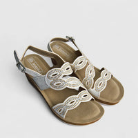 Inblu Ladies Comfort Wedge EL000034 White AL45