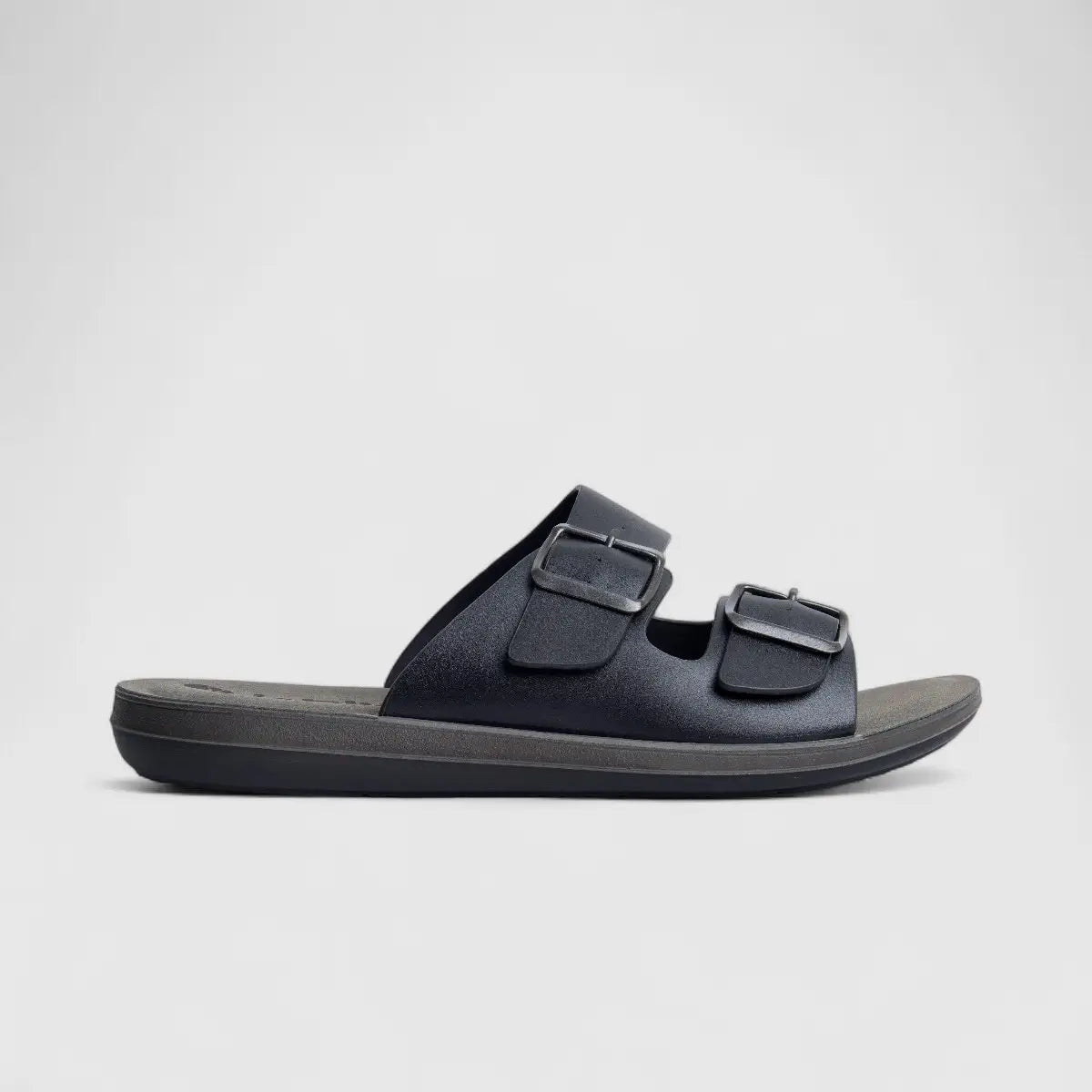 Inblu Men's Comfort Push In Sandal DA000027 Black AM23