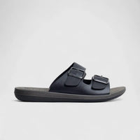 Inblu Men's Comfort Push In Sandal DA000027 Black AM23