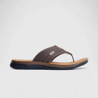 Inblu Men's Comfort Sandal ID000017 Dark Brown AM15