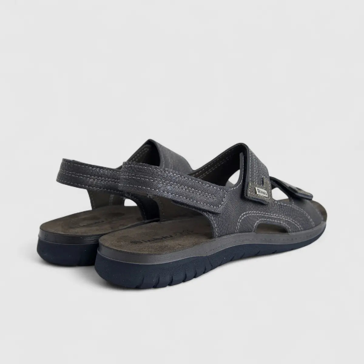 Inblu Men's Comfort Sandal ID000021 Black AM16