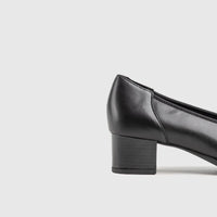 Isabella Comfort Block Heel Court 01357 Heels | familyshoecentre