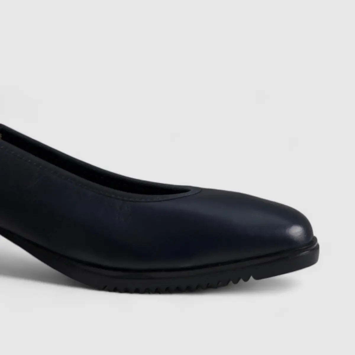 Isabella Comfort Block Heel Court Navy 01357/2 Heels | familyshoecentre