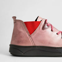 Karyoka Comfort Leather Boots 1015 Lilac Boots | familyshoecentre