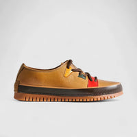 Karyoka Comfort Leather Casual 5015 Brown Oxfords | familyshoecentre