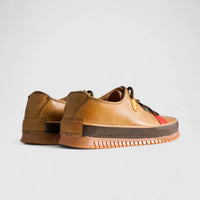 Karyoka Comfort Leather Casual 5015 Brown Oxfords | familyshoecentre